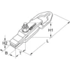 Pince de traction effilée KS TOOLS 140.2415