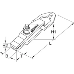 Pince de traction effilée KS TOOLS 140.2415