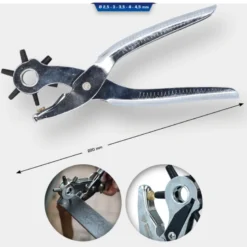 Pince emporte-pièces revolver 25-30-35 -40-45-50mm BRILLIANT TOOLS - BT066902