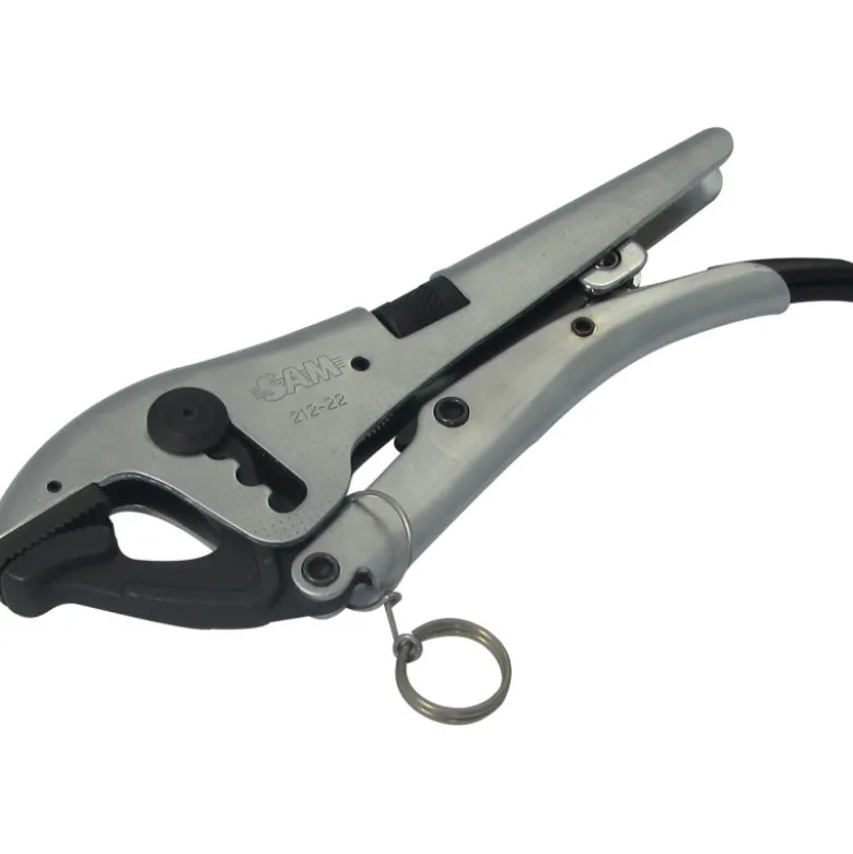 Pince-Etau Grande Capacite 220 Mm Avec Clip Inox Fme SAM Outillage - 212-22-FME