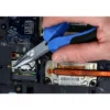 Pince électronique à bec demi-rond L130mm BRILLIANT TOOLS - BT067603