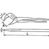 Pince Multiprise Bimat. A Bouton Poussoir Avec Clip Inox Fme SAM Outillage - 201-25B-FME
