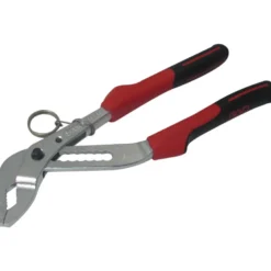 Pince Multiprise Bimat. A Bouton Poussoir Avec Clip Inox Fme SAM Outillage - 201-25B-FME