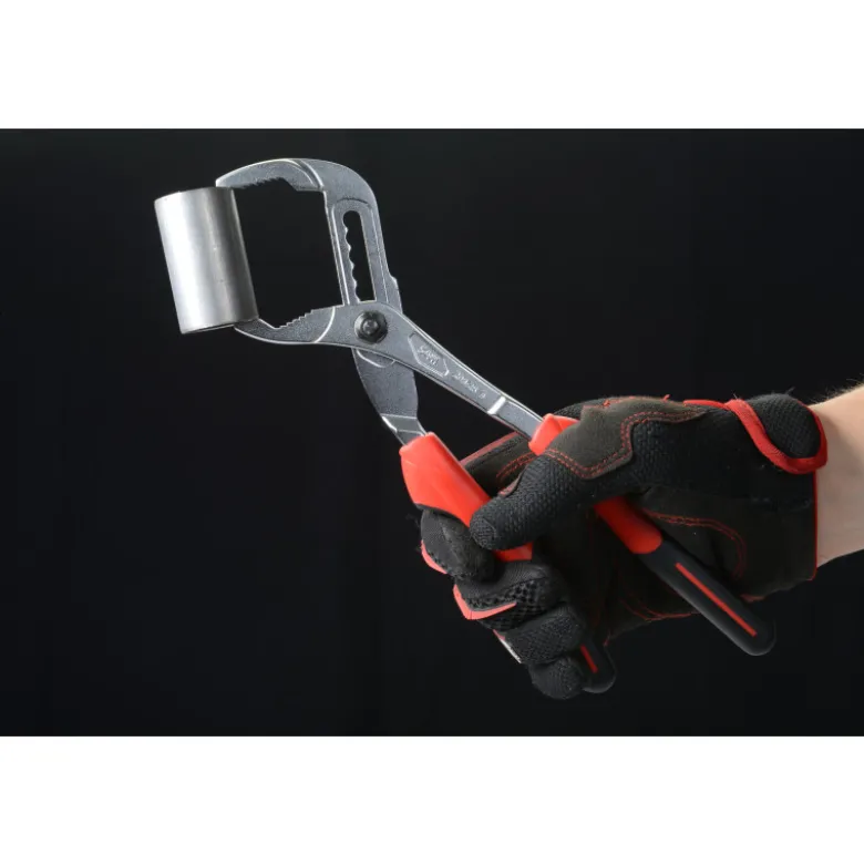 Pince Multiprise Bi-Matiere Chromee Avec Clip Inox Fme SAM Outillage - 209-25B-FME