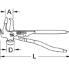 Pince pour masses d’équilibrage KS TOOLS 150.2025