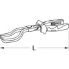 Pince pour raccord de durite de carburant Ks Tools 115.0900