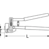 Pince à soyer longueur 280 mm - KS TOOLS 118.0058