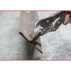 Pinces étaux à mâchoires extra plates KS TOOLS