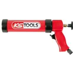 Pistolet extrudeur pneumatique 400 ml cartouche et poche avec piston KS TOOLS 515.3915