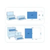 Plateau Thermoformé Jeu De 10 Tournevis King Tony - 931110MR