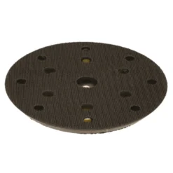Plateau Velcro D150mm, 15 trous pour ponceuse 515.1254 et 515.1257 KS Tools 515.1252