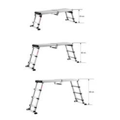 Plate-forme de travail télescopique Solid Line TELESTEPS 61209