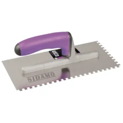 Platoir à colle INOX denture en 'U' 270mm SIDAMO