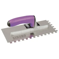 Platoir à colle INOX denture en 'U' 270mm SIDAMO