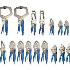 Pochette de 16 pinces étaux à verrouillage BRILLIANT TOOLS - BT065016
