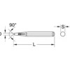 Pointeau bruni 8mm Chrome vanadium KS TOOLS 156.0408