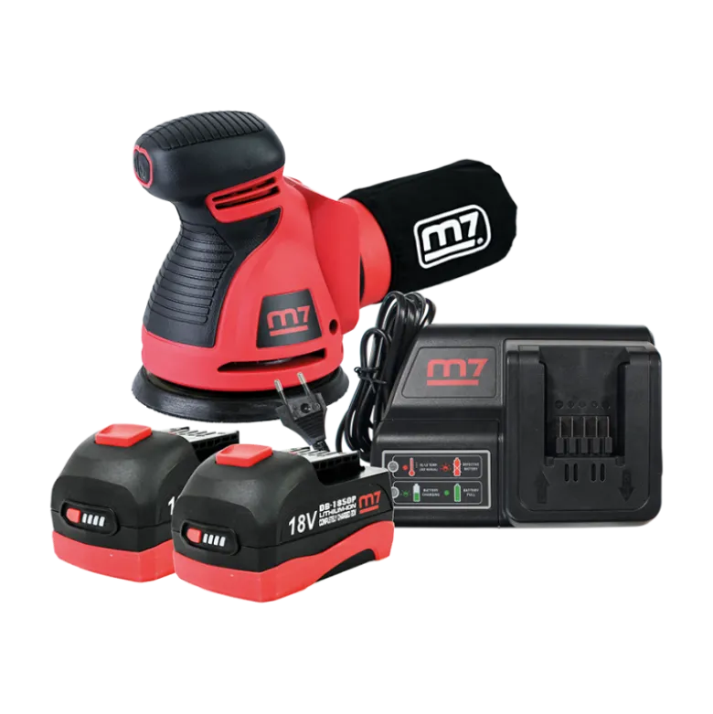 Ponceuse 18V 125mm Chargeur + 2 Batteries 5Ah M7 - DOS501A