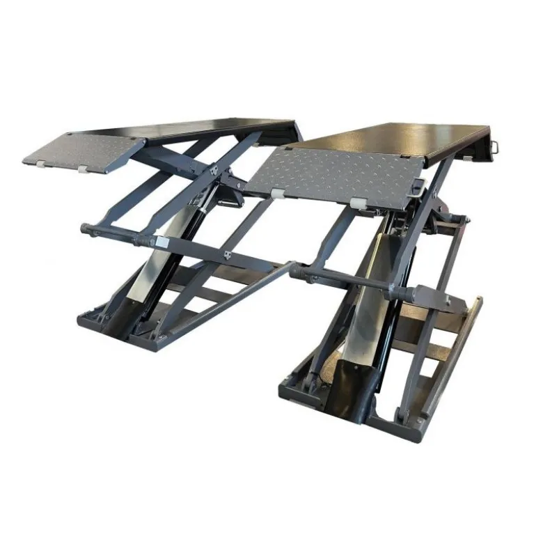 Pont Double Ciseaux 2 Vérin 400V 3.6T Extra Plat à Poser/Encastrer Clas - PE 6236T