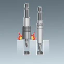 Porte-embouts magnétique SLIMLOCK à verrouillage automatique 1/4’’ KS TOOLS 514.1113