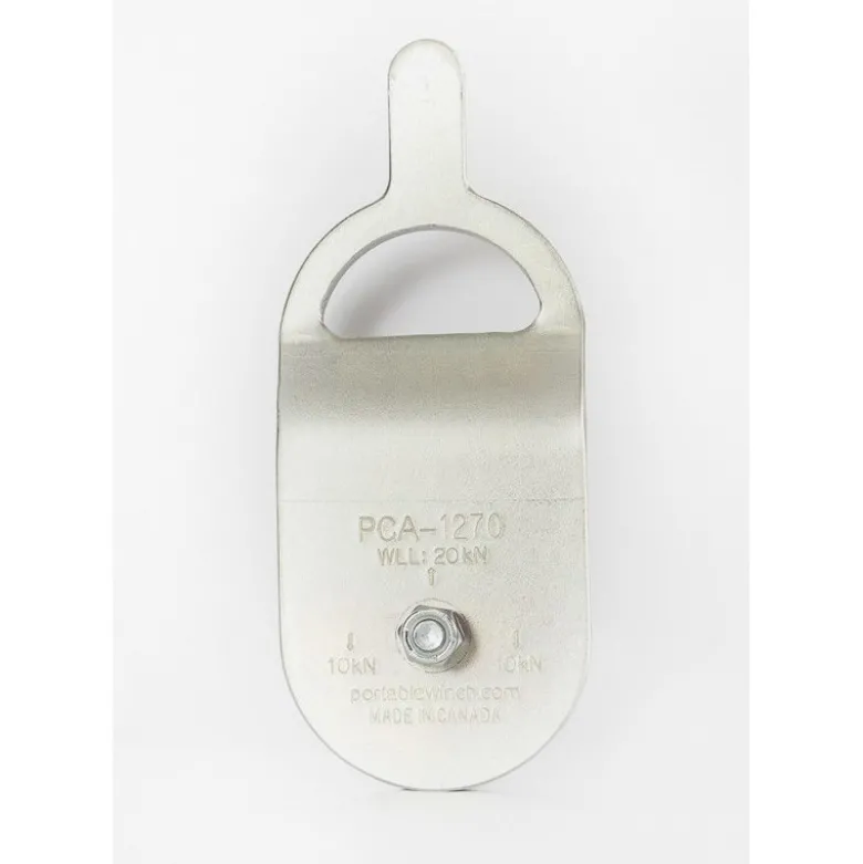 Poulie de renvoi à face ouverte Ø100mm Portable Winch - PCA-1270