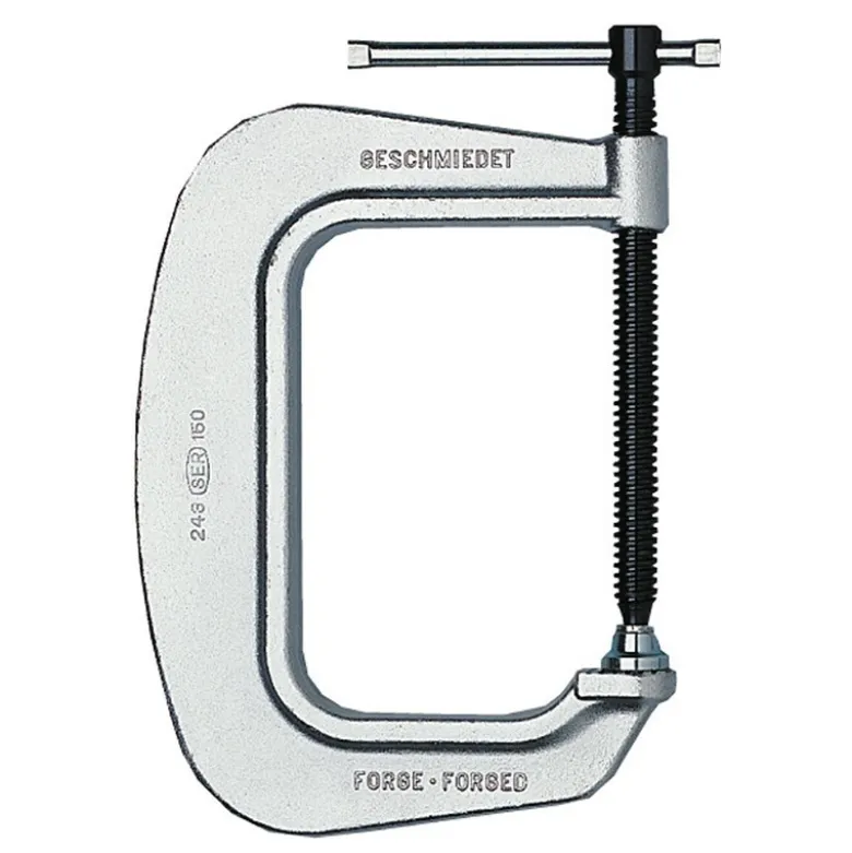 Presse en C forgée profonde Serrage 150 mm BESSEY SER 243-150