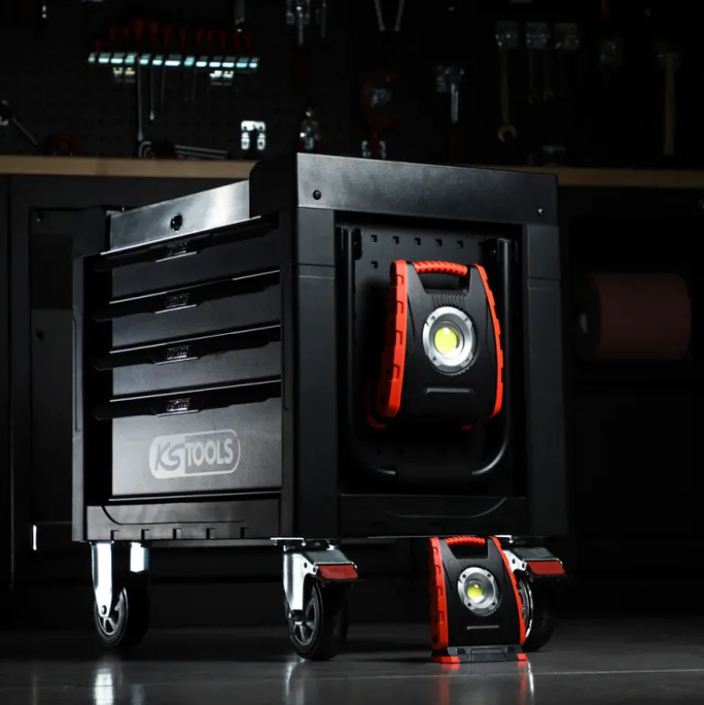 Projecteur LED mobile rechargeable 10W - KS TOOLS 150.4351