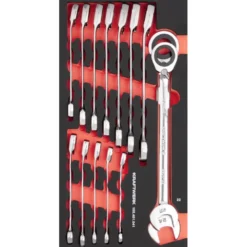 PRO LINE EVA3 Clés mixtes à cliquet 14 pièces 20x40 KRAFTWERK 105.401.041