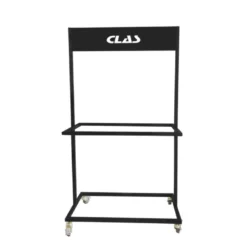 Présentoir à pneus 2 niveaux jusqu'à 10 pneus - CLAS EG 0112