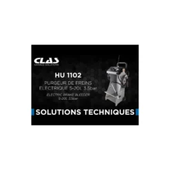 Purgeur de freins et d'embrayages electrique 5-20l 3.5bar CLAS HU 1102