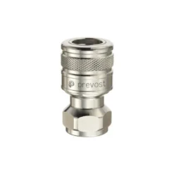 Raccord fileté femelle cylindrique (G 1/2 - G 3/4 - G 1 ) à passage libre PREVOST
