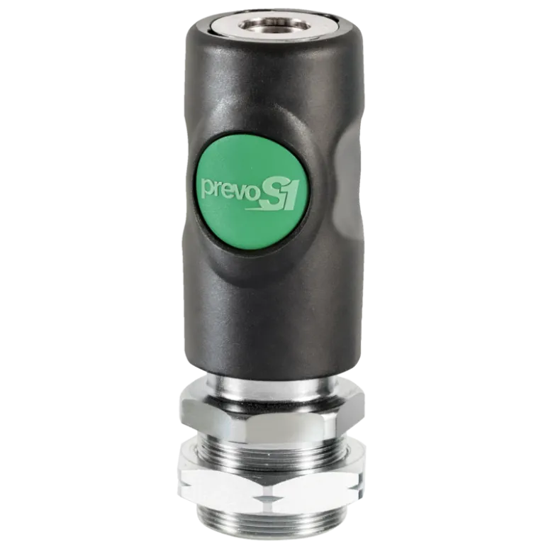 Raccord fileté femelle pour traversée de cloison Européen 7.4 mm Prevost ESI 072103
