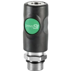 Raccord fileté mâle avec joint d'étanchéité Européen 7.4 mm Prevost