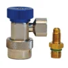 Raccord rapide r134a bp 90° f14x150 - m1/4" CLAS AC 9186