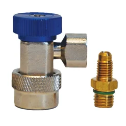 Raccord rapide r134a bp 90° f14x150 - m1/4" CLAS AC 9186