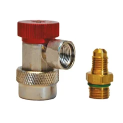 Raccord rapide r134a hp 90° f14x150 - m1/4" CLAS AC 9191