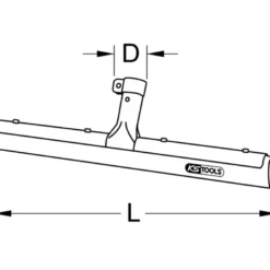 Raclette à eau sans manche 450mm KS TOOLS 146.3043