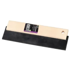 Raclettes caoutchouc noir monture bois pour joints SIDAMO