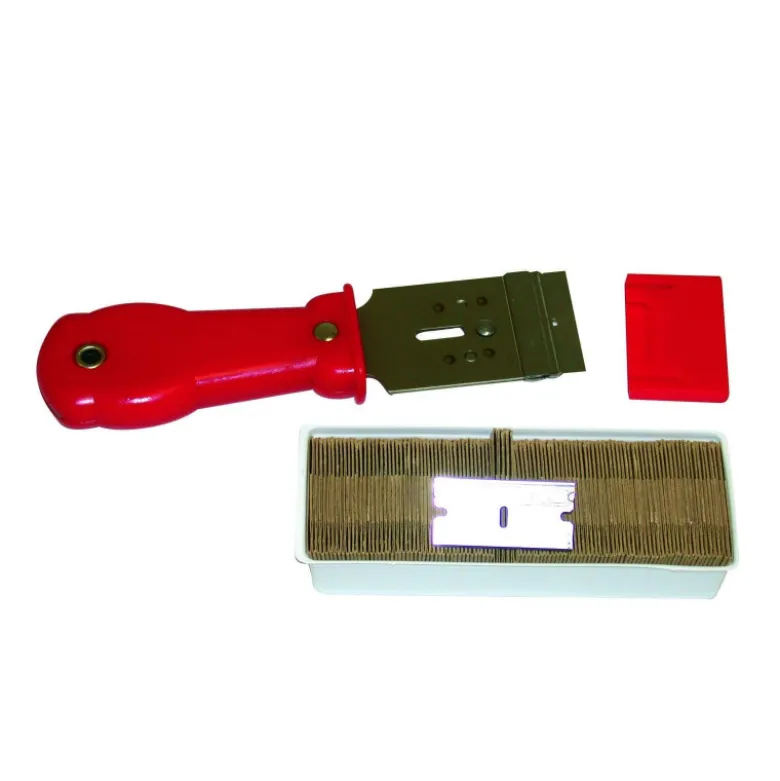 Racloir a manche + 100 lames CLAS OC 0303