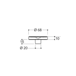 Rallonge 10Mm Pour Cric Hydro-Pneumatique At27Xx Poids-Lourds Cattini - Yak A02354
