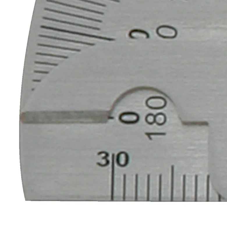 Rapporteur d'angle Inox, longueur 220 à 400 mm - KS TOOLS