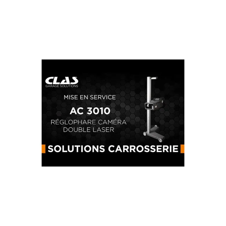 Reglophare camera/double laser CLAS AC 3010