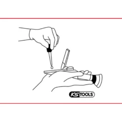 Réfractomètre Ad Blue 4 pièces KS TOOLS 550.1285