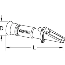 Réfractomètre Ad Blue 4 pièces KS TOOLS 550.1285