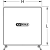 Rideau de protection pour soudeur KS TOOLS 985.7026