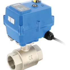 Robinet à Boisseau 1/2" Sphérique Laiton avec Moteur Électrique 230V NUAIR – 270002024110