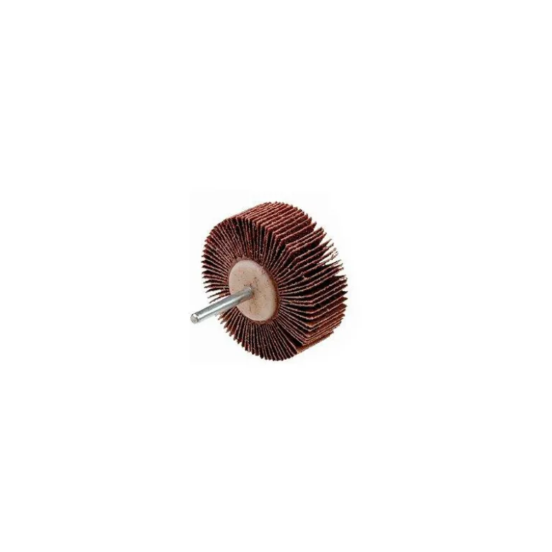 Roue A Lamelles Sur Tige Diametre 60 X 40 Grain 60 Sam Outillage - 19631