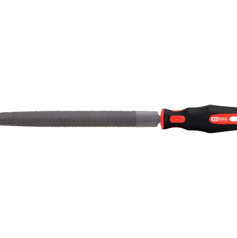 Râpes demi rondes emmanchées demi douces KS TOOLS
