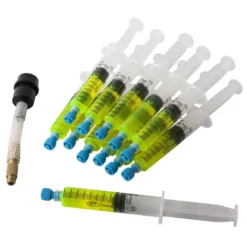 Sachet 12 seringues traceur 7,5ml pour gaz r134a CLAS CO 4077