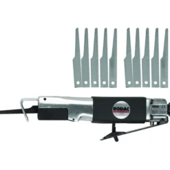 Scie A Tole Droite 1,6 Mm 9.000 Cp/Min + 10 Lames - Coffret SAM Outillage - RC312SET