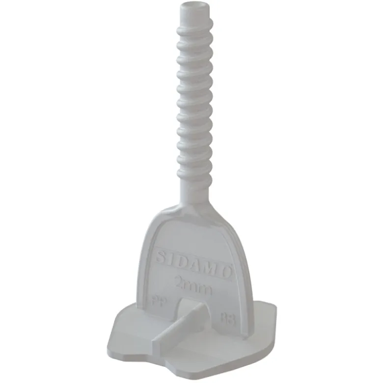 Seau de 1000 Croisillons Auto-Nivelants en + à Vis - Joint 2 mm SIDAMO - 11255927